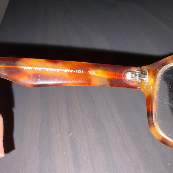 Prada Tortoise Shell Glasses rectangular - Picture 5 of 5